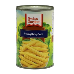 Swiss Garden Young Baby Corn 400g